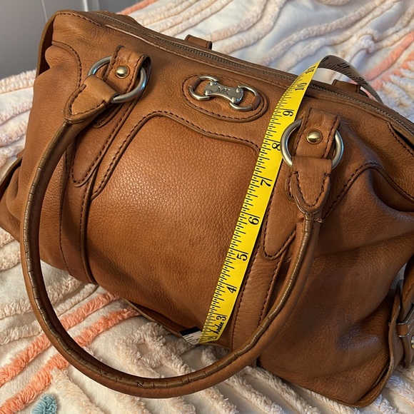 Vintage leather Michael Kors bowler bag - Picture 12 of 16